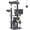 Dark Gray, variant on PAWZ Road 56.3" Large Cat Tree Indoor Multi-Level Cat Tower with Super Large Top Perch Dark Gray