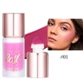 thumbnail image 3 of Liquid Makeup Stick Shimmery Liquid BlushSerum Tint Lightweight Liquid For Cheeks Weightless Watercolor Sheer Finish Practical Color Liquid Makeup For Cheeks Finish Devoted 8ml, 3 of 3
