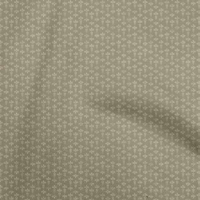 oneOone Rayon Light Brown Fabric Asian Block Diy Clothing Quilting Fabric Print Fabric By Yard 56 Inch Wide