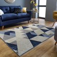 thumbnail image 4 of JV Home Area Rug Arrow Blue 6'6"x10' Washable Carpet Anti Slip, 4 of 6