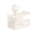 thumbnail image 2 of Chmadoxn Bathroom Storage & Organization, Toilet Suction Cup Toilet Paper Box Wall Mounted Roll Paper Rack Without Punching Toilet Tissue Box Alloy Suction cup paper holder, 2 of 6