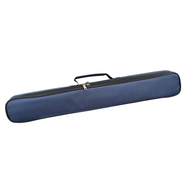 Milaget Étui pour Flûte, Contient 2 Flûtes, Conception à Fermeture Éclair, Sac de Rangement Polyvalent et Stable pour Flûte, Bleu