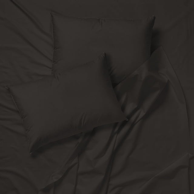 Cotton House - 100% Egyptian Cotton Sheet Set, 600 Thread Count, Dark Grey, King Size