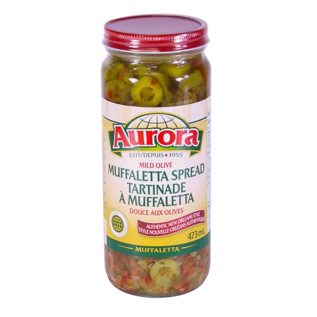 Aurora Tartinade à Muffaletta Douce aux Olives