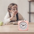 thumbnail image 1 of Fashion Creatives Candy Lazy Silent Small Alarm Clock Desktop Wind Sweeping Second Clock, 1 of 6