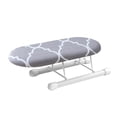thumbnail image 4 of veasfak Small Tabletop Ironing Board Ironing Cuffs Neckline Foldable Legs for Apartments Gray, 4 of 7