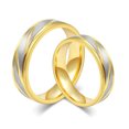 thumbnail image 3 of Twill Wedding Ring for Couple Valentine Lover EngageMenst Promise, 3 of 4