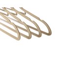 thumbnail image 5 of VOYAGE Hanger - Velvet, Stone, pack of 8, 5 of 5