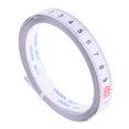 thumbnail image 1 of GROWTH TANK MITER SAW TRACK SELF ADHESIVE TAPE MEASURE - 1cm INCREMENTS -300cm ROLL L -R sinistra a destra (0-300 cm), 1 of 9