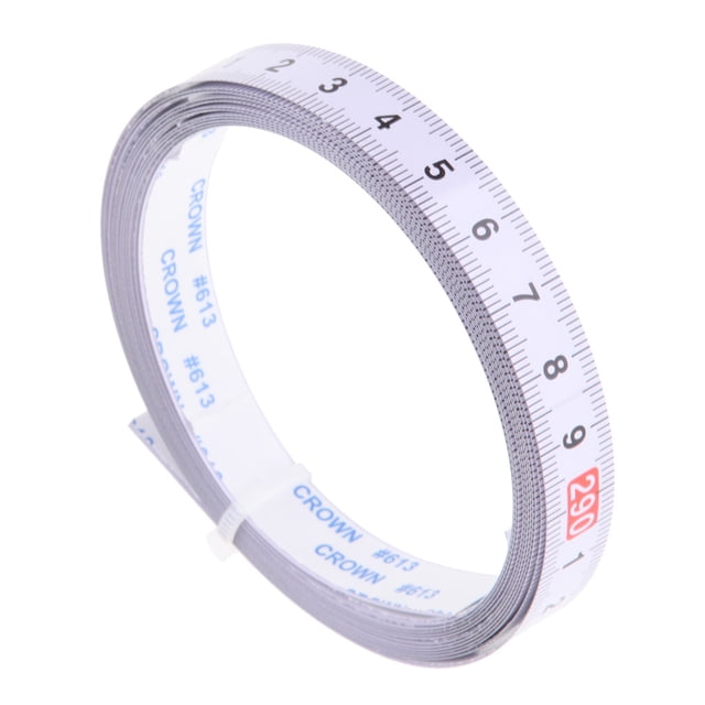 GROWTH TANK MITER SAW TRACK SELF ADHESIVE TAPE MEASURE - 1cm INCREMENTS -300cm ROLL L -R sinistra a destra (0-300 cm)