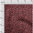 thumbnail image 2 of oneOone Silk Tabby Red Fabric Abstract Fabric For Sewing Printed Craft Fabric By The Yard 42 Inch Wide, 2 of 4