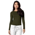thumbnail image 3 of Adar Underscrubs for Women 2 Pack - Long Sleeve Underscrub Comfort Tee, 3 of 7