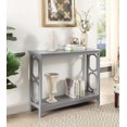 thumbnail image 2 of Convenience Concepts Omega Table Console, Fini Bois Gris, 2 of 5
