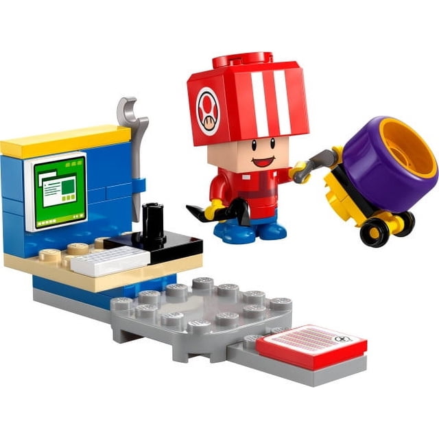 LEGO Super Mario Mario Kart – Toad (mécanicien) 30702 Ensemble de construction (39 pièces)