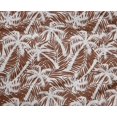 thumbnail image 5 of oneOone Polyester Spandex Brown Fabric Tropical Palm Tree Sewing Material Print Fabric By The Yard 56 Inch Wide, 5 of 5