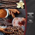 thumbnail image 2 of Woodwick Medium Hourglass Scented Candle Cinnamon Chai with Crackling Wick Burn Time: Up to 60 Hours, 2 of 5