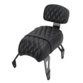 thumbnail image 3 of Black Passenger Seat Backrest 2882853 VBA Motorcycle Rear Seat Backrest Pad Replacement for Indian Scout Bobber, 3 of 6