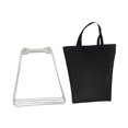 thumbnail image 3 of jinwen Support de Refroidissement Pliable Support Pliable pour Glacière de Réfrigérateur pour Randonnée Cuisine BBQ Argent, 3 of 9