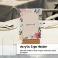 thumbnail image 5 of Clear Acrylic Arch Sign, 25 Packs Blank Acrylic Number Signs with Stand, DIY Reception Sign for Table Numbers, Weddings, Parties, Events, Restaurants, 5 of 5