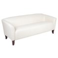 thumbnail image 1 of Sofa en cuir blanc de la série HERCULES Imperial, 1 of 9