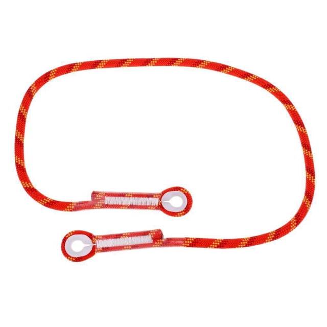 10.5mm Rock Climbing Knotted Pre-sewn Line Climbing Knotted Pre-sewn Fall Protection Gear Eye-to-Eye Braided Friction Hitch Prusik Loop Cord Rope 120CM