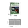 thumbnail image 3 of Trousse d'Écran de Porte de Garage 13 X 6,5 Pi Rideau de Porte en Maille de Fibre de Verre Auto-Étanche Résistant au Vent Conception Enroulable Double Ventilation de Garage Barrière Anti-Insectes Écran d'Air de Patio, 3 of 9