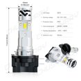 thumbnail image 2 of H11B LED Headlight 6000K White Bulbs Low Beam Kit Plug&Play Set of 2, 2 of 8