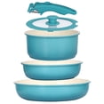 thumbnail image 1 of GIPP 5pcs Pots and Pans Set Non Stick,Cookware Sets with Removable Handle, Oven & Dishwasher Safe,Induction Cookware,Kitchen Cooking Set,Baby Blue Gradient, 1 of 9