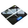 thumbnail image 2 of Cagogo Digital Bathroom Scale, Highly Accurate Body Weight Scale with Large LED Display, USB Rechargeable Glass Bathroom Scale, Smart BMI Scale for Home Gym Fitness Health Tracking, 2 of 9
