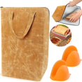 thumbnail image 1 of Produce Storage BBQ Blanket Insulated Meat Resting Bag Reusable Foldable & Lightweight Bbq Blanket For Resting Meat To Control Heat Loss And Retention Meat Resting Blanket Gloves For BBQ Yellow, 1 of 9