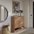 thumbnail image 3 of Cabinet d’entrée Porto Nexera, Noyer, 3 of 7