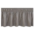 thumbnail image 2 of Bed Skirt Wrap Around with Elastic Ruffles, King Size Pleated Design with Elastic Belt, Washable for Bedroom Decor, 2 of 2