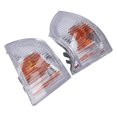thumbnail image 1 of Wing Mirror Indicator Light Cover, High Strength 1 Pair Wing Mirror Indicator Light Lens  Clear Cover  For Business Car, 1 of 8