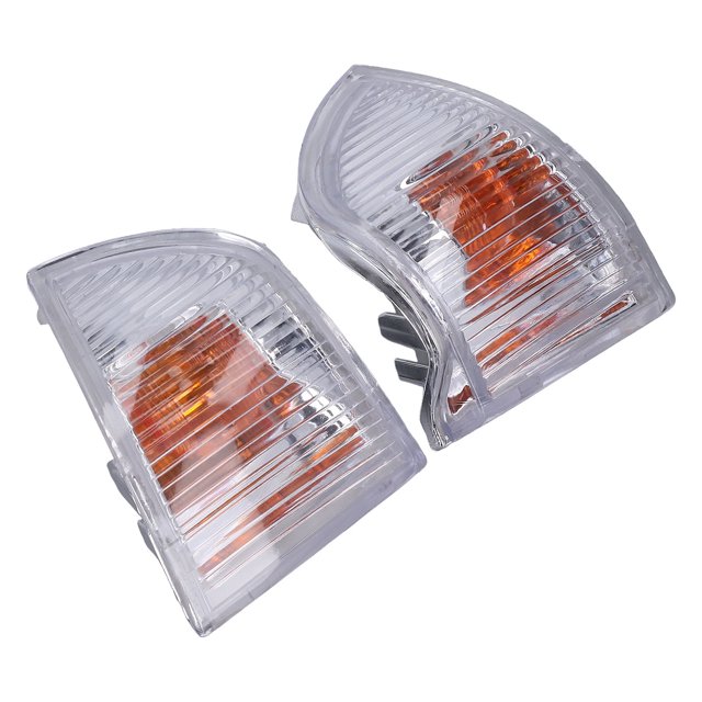 Wing Mirror Indicator Light Cover, High Strength 1 Pair Wing Mirror Indicator Light Lens Clear Cover For Business Car