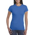 thumbnail image 3 of T-Shirt à Manches Courtes pour Femmes, Protection Solaire, Coupe Ajustée, Yoga de Plein Air, Course, Gym, Entraînement, Hauts; T-Shirt Basique en Coton pour Femmes, Col Rond, Coupe Ajustée, Longueur Tunique, T-Shirt Bleu TTG, 3 of 3
