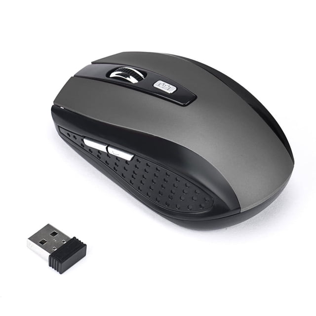DZCPSCZG Souris de Jeu Sans Fil 2,4 GHz avec Récepteur USB Pro Gamer pour PC Portable Ordinateur de Bureau