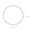 thumbnail image 2 of 2pcs Sealing Ring Pressure Cooker Gasket Air Cooker Pressure Cooker Replacement Gasket Pressure Cooker Spare Parts Electrical Tools Inner Ring Seal Replacement Holder, 2 of 9