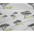 thumbnail image 4 of oneOone Polyester Lycra Fabric Tree & Animals Ikat Print Fabric BTY 56 Inch Wide, 4 of 4