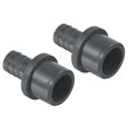thumbnail image 1 of Unique Bargains UPVC Reducer Pipe Fitting 32mm OD 20mm Barbed, 2 Pack Straight Coupling Adapter Connector, Grey, 1 of 5