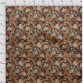 thumbnail image 4 of oneOone Rayon Black Fabric Tropical Craft Projects Decor Fabric Printed By The Yard 56 Inch Wide, 4 of 4