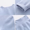 thumbnail image 4 of Diufon Infant Baby Clothes Outfit Toddler Long Sleeve Tops and Pants Fall Winter Warm Solid Color 2 Piece Set, 4 of 7