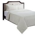 thumbnail image 1 of HOMETRENDS 3-Piece Green Stripe Duvet Cover Set, Double/Queen, 1 of 5