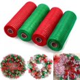 thumbnail image 1 of MesaSe [CLEARANCE]4pcs Easter Day Deco Mesh Ribbons Wreath Decoration DIY Crafts Making Soft Waterproof Easter Home Party Decorations, 1 of 6