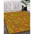 thumbnail image 3 of Ahgly Tapis Rectangulaire Lavable en Machine Intérieur Transitionnel Acajou Brun, 2 Pieds x 4 Pieds, 3 of 7