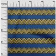 thumbnail image 1 of oneOone Polyester Lycra Fabric Floral & Chevron Block Print Fabric BTY 56 Inch Wide, 1 of 4