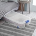 thumbnail image 2 of Sterilite 62 Liter Ultra™ Wheeled Underbed Storage Box, 2 of 4