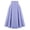 Purple, variant on Pisexur Women's Vintage Plaid Skirt Side Split Skirt Elastic High Waisted Midi A-Line Flowy Skirts with Pockets