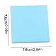 thumbnail image 3 of Dvkptbk Paper Sticky note Office Stationery Stickys Notes Colorful Studented Small Stickys Notebook Can Be Torns Creatives Cute Stickys Notes, 3 of 6