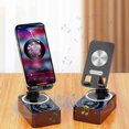 thumbnail image 2 of JilgTeok 3 Packs Portable Bluetooth Speaker with Phone Stand 360° Rotation Foldable Adjustable Graphene Diaphragm 9D Sound for Live Streaming Tablet Desktop, 2 of 8