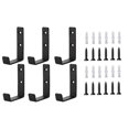thumbnail image 1 of Heavy Duty Garage Hooks For Storage, 6pcs Heavy Duty Wall Hooks For Hanging, J Hooks, Tools Storage Hooks, Utility Hooks, 1 of 5